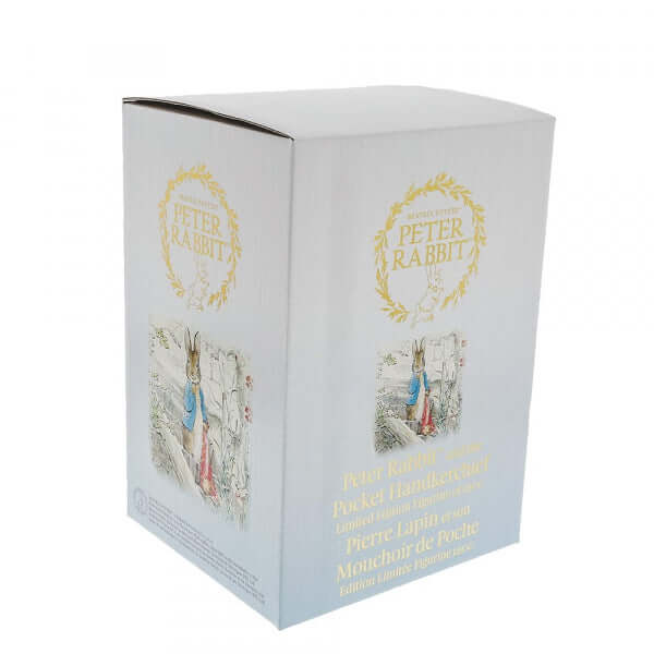 Peter Rabbit with Pocket-Handkerchief Limited Edition - Olleke | Disney and Harry Potter Merchandise shop
