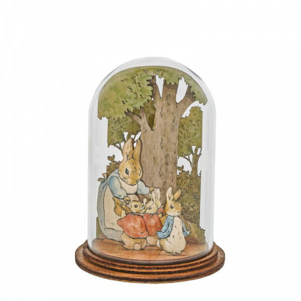 Mrs. Rabbit with Flopsy, Mopsy, Cotton Tail and Peter Wooden - Olleke | Disney and Harry Potter Merchandise shop