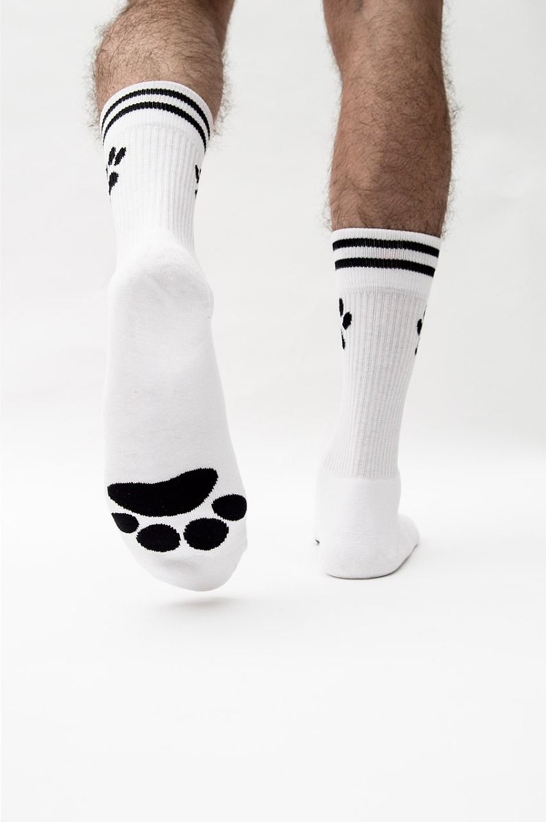 Sk8erboy Puppy Socks White