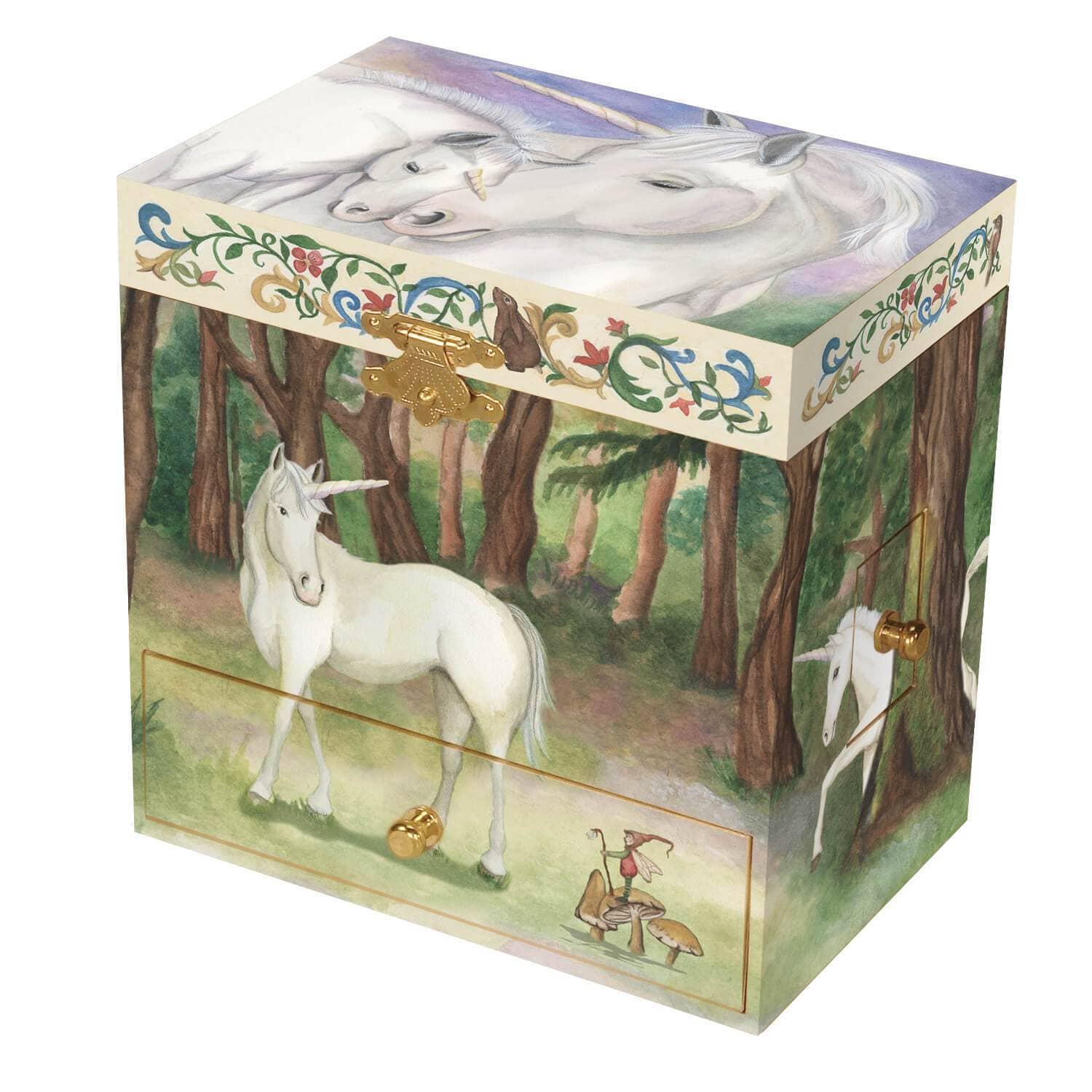 Unicorn Music Box - Olleke Wizarding Shop Amsterdam