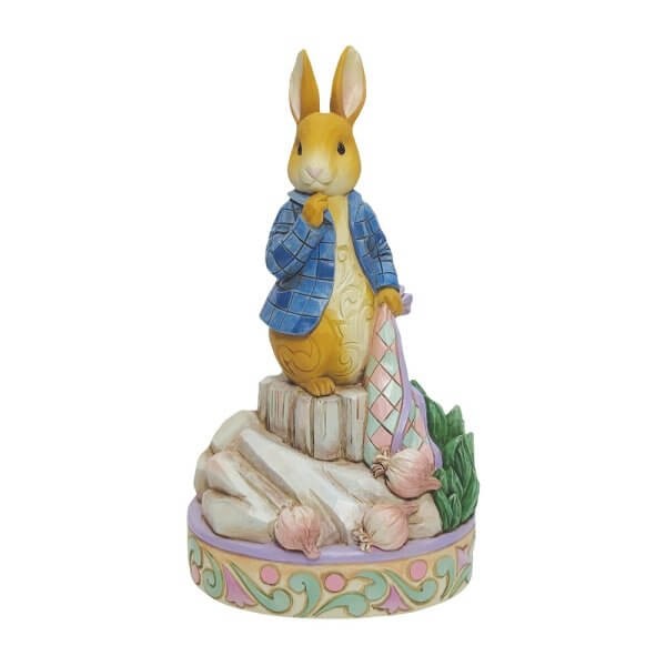 Beatrix Potter A20957 Peter Rabbit Figurine, Blue, Height 17.5 cm :  : Home