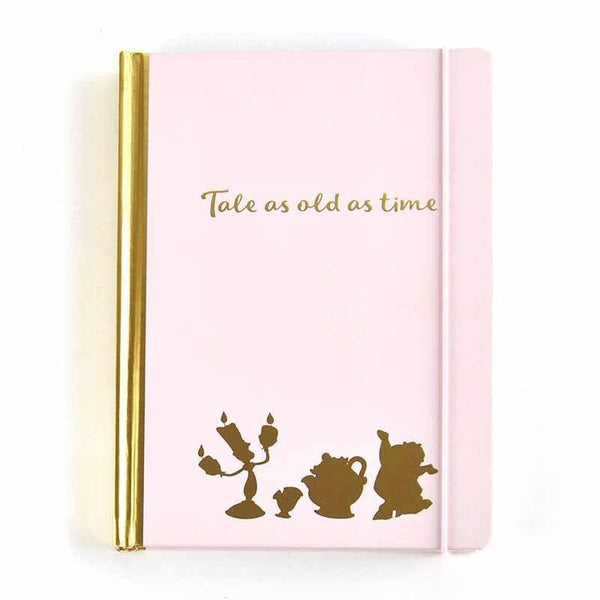 Beauty and the Beast A5 Notebook - Floral - Olleke | Disney and Harry Potter Merchandise shop
