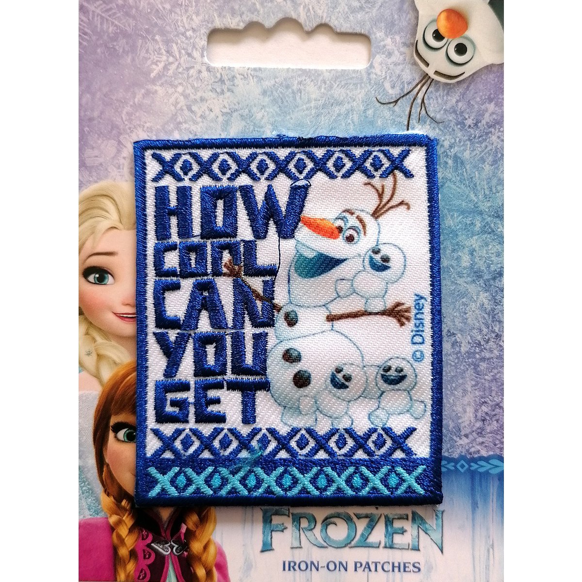 Écusson Olaf La Reine des Neiges de Disney