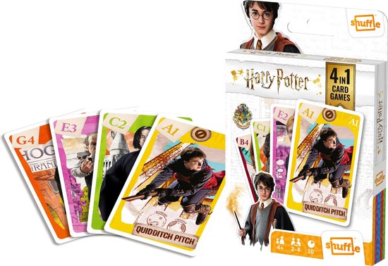 Harry Potter Shuffle 4 in 1 Cardset