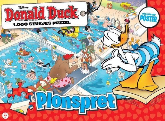 Donald Duck 1000 Stukjes Legpuzzel