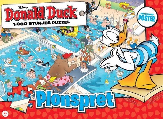 Donald Duck 1000 Pieces Jigsaw Puzzle