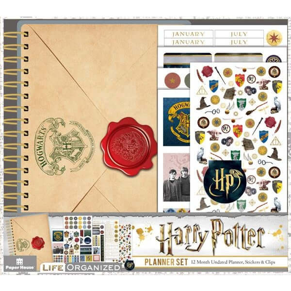 Harry Potter Acceptance Letter 12 Month Planner Set - Olleke Wizarding Shop Brugge London Maastricht