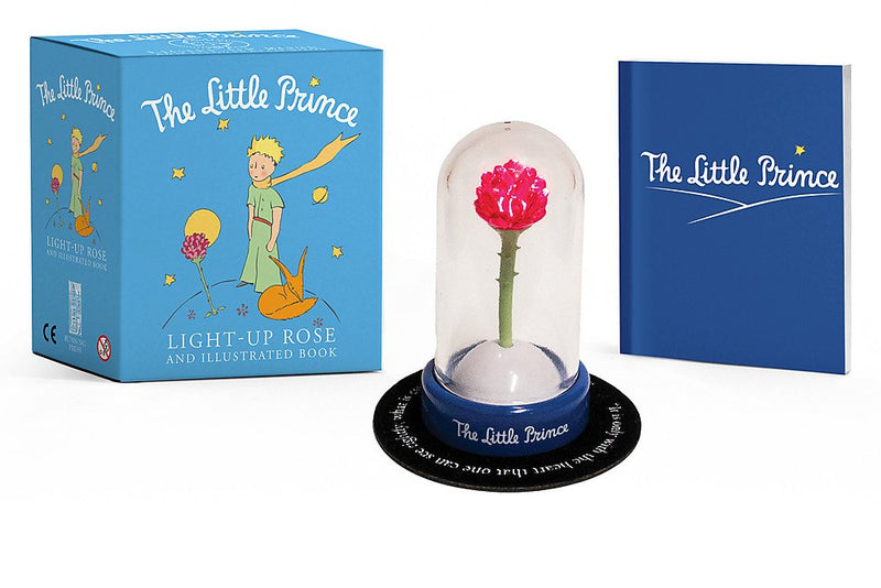 Little Prince: Light-Up Rose and Illustrated Book