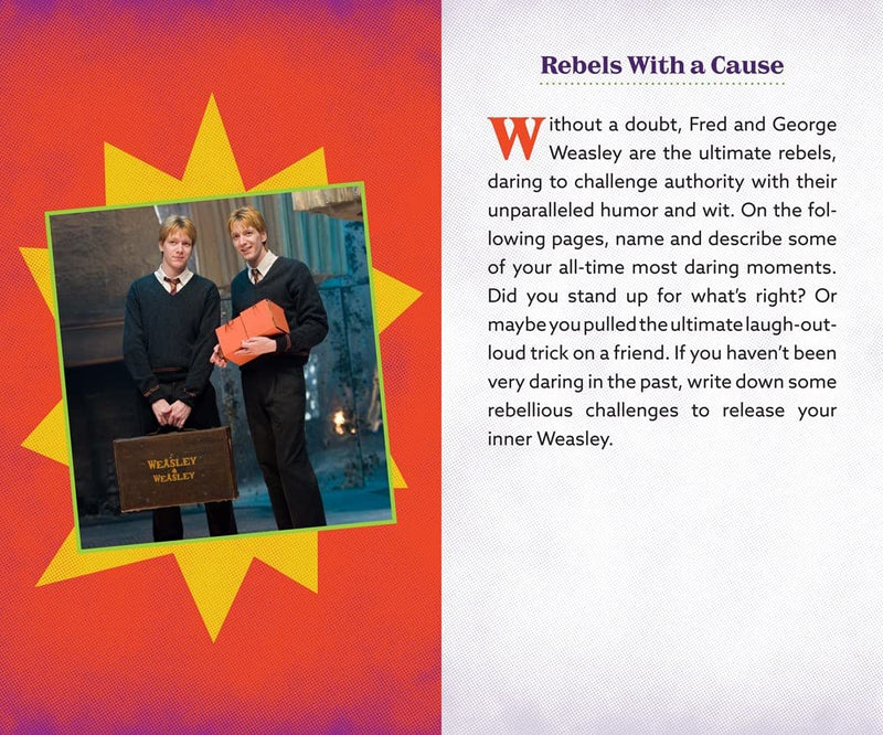 Harry Potter Weasley & Weasley Magical Mischief deck and book
