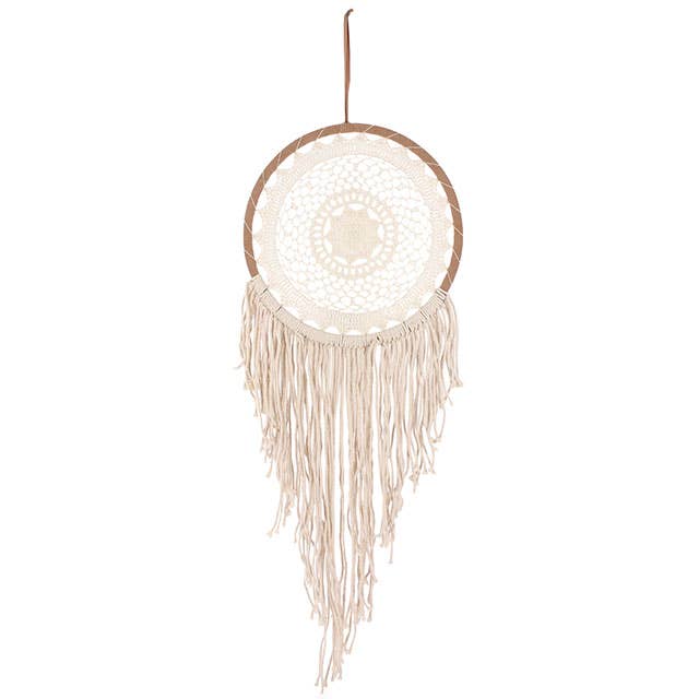 Cream String Dreamcatcher