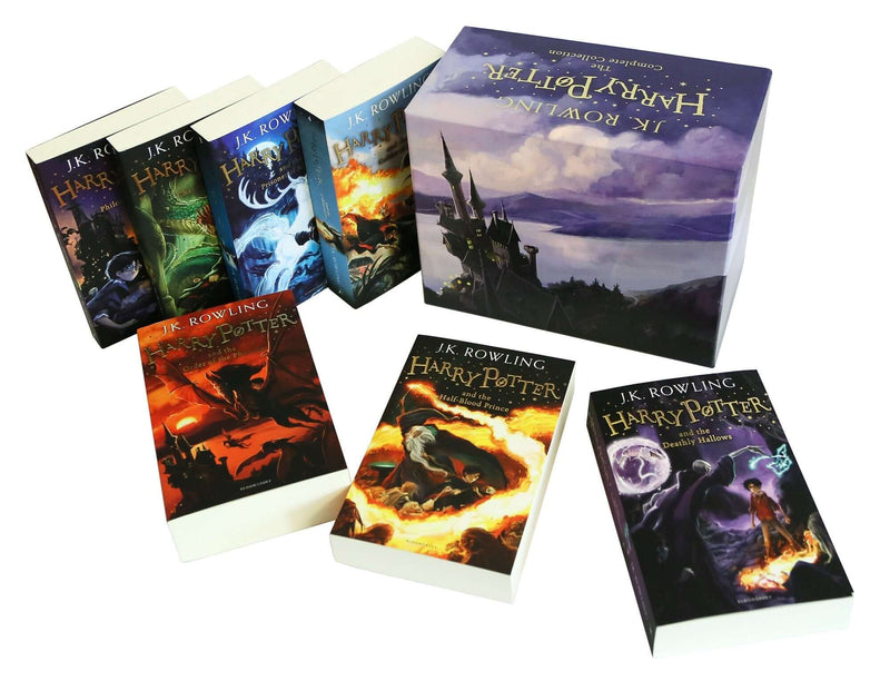 Harry Potter Book Series Gift Box Set - Olleke Wizarding Shop Amsterdam Brugge London Maastricht