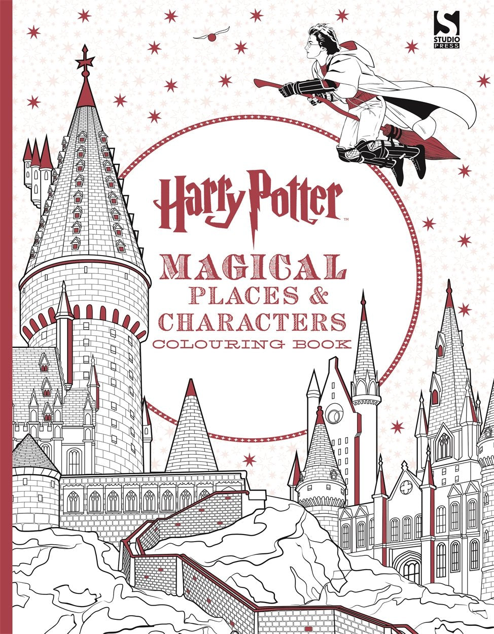 Harry Potter Magische Plaatsen en Personages Kleurboek