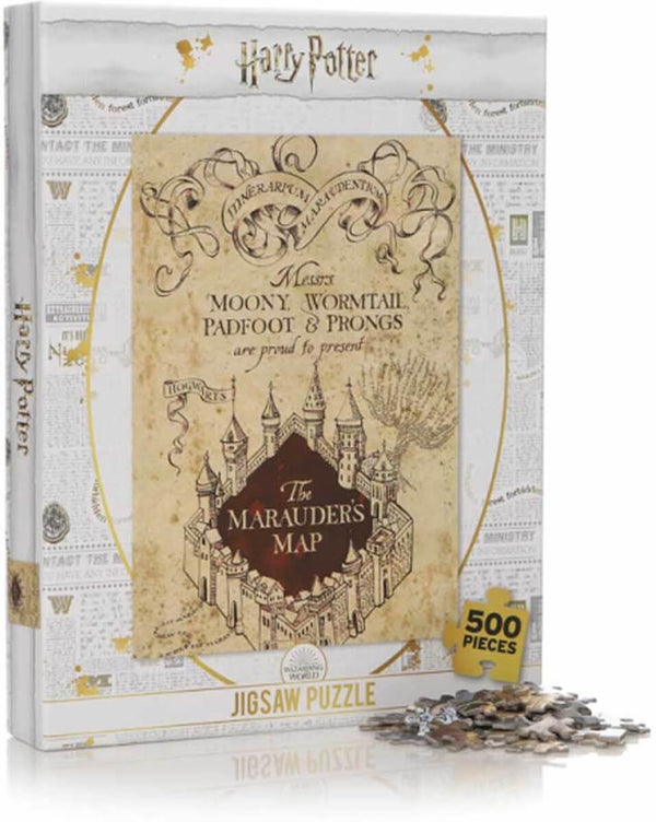 Harry Potter Jigsaw Puzzle - Marauder's Map - Olleke | Disney and Harry Potter Merchandise shop