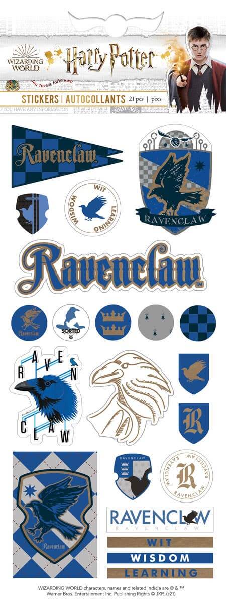 Ravenclaw House Pride Enamel Sticker - Olleke Wizarding Shop Amsterdam Brugge London Maastricht
