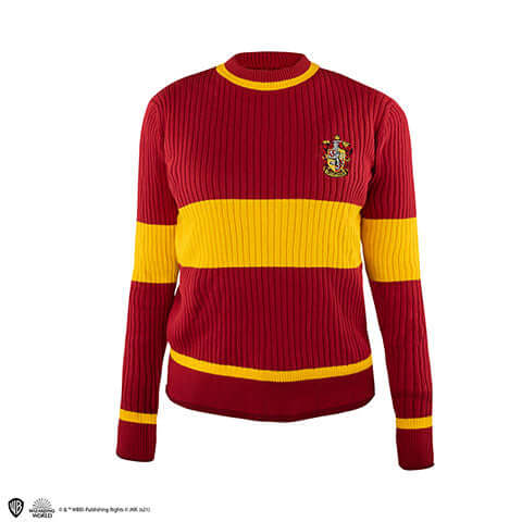 Harry Potter Gryffindor Quidditch Sweater - Olleke Wizarding Shop Brugge London Maastricht