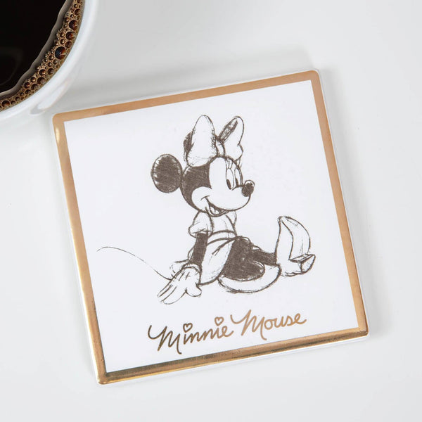Disney Ceramic Coaster Minnie - Olleke | Disney and Harry Potter Merchandise shop