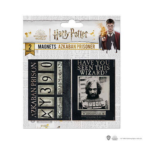 Harry Potter Magnets Azkaban Prisoner - Olleke Wizarding Shop Amsterdam Brugge London Maastricht