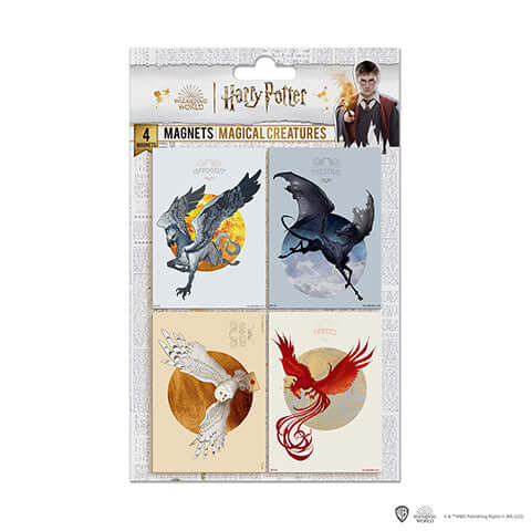Harry Potter Magnets Magical Creatures - Olleke Wizarding Shop Amsterdam Brugge London Maastricht