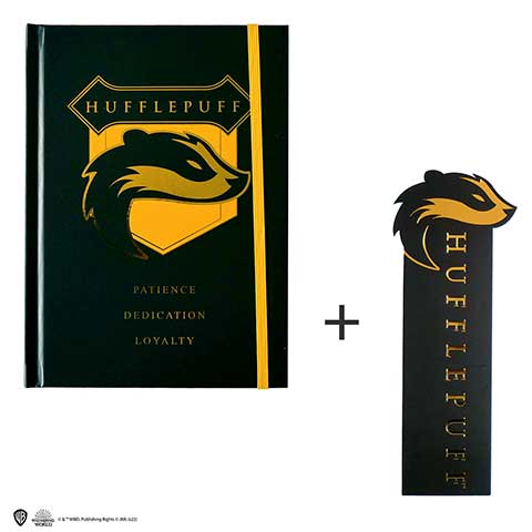 Harry Potter Hufflepuff crest Notebook - Olleke Wizarding Shop Amsterdam Brugge London Maastricht