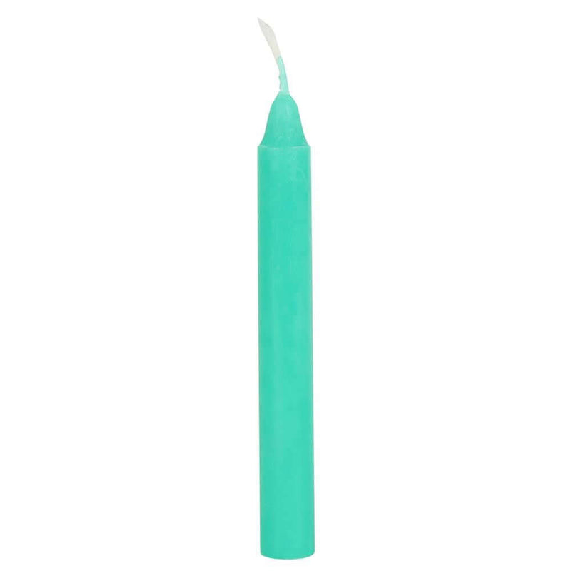 Spell Candles Pack of 12 Green - Olleke | Disney and Harry Potter Merchandise shop