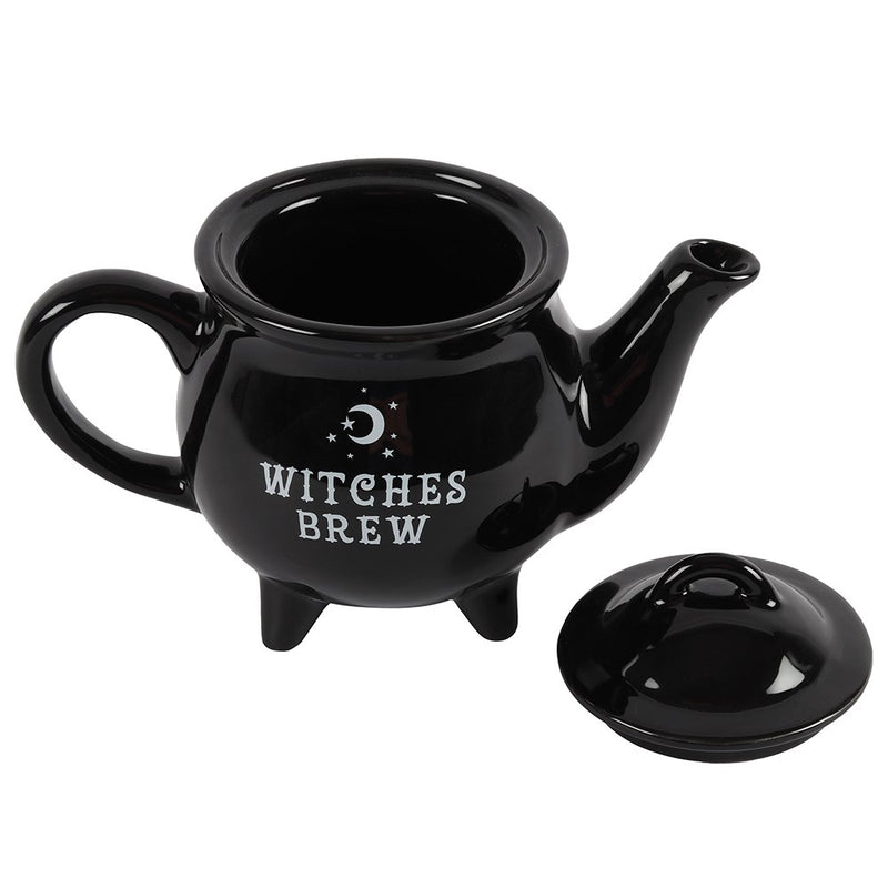 Witches Brew Black Ceramic Tea Pot - Olleke Wizarding Shop Amsterdam Brugge London Maastricht