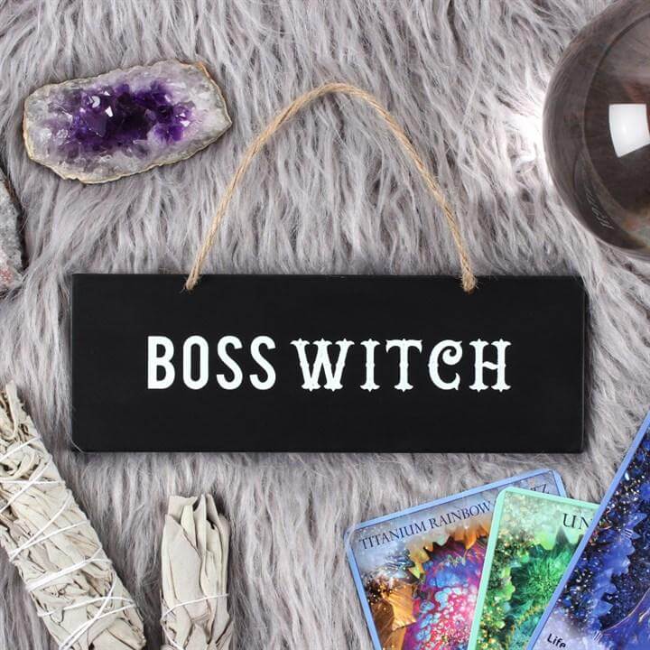 Boss Witch Sign - Olleke | Disney and Harry Potter Merchandise shop