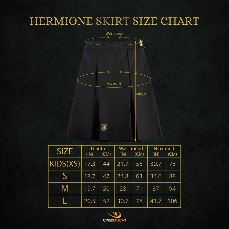 Hermione Student Skirt - Olleke Wizarding Shop Brugge London Maastricht
