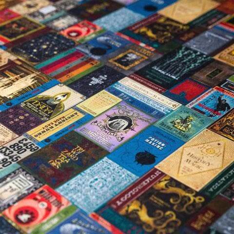 Hogwarts Library Gift Wrap - Olleke | Disney and Harry Potter Merchandise shop