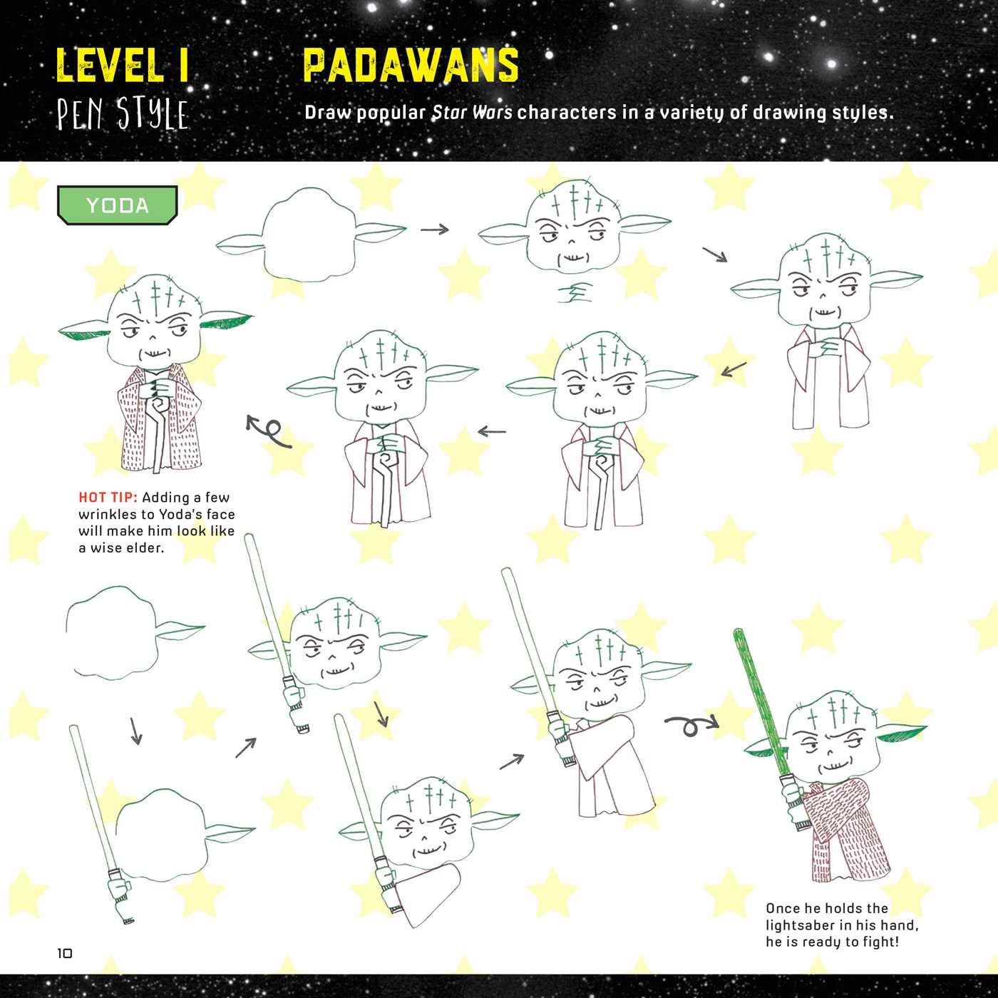 How to Draw Star Wars - Olleke Wizarding Shop Amsterdam Brugge London