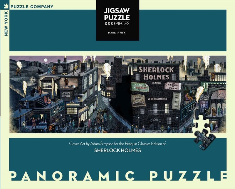 Sherlock Holmes 1000 piece Jigsaw Puzzle - Olleke Wizarding Shop Brugge London Maastricht
