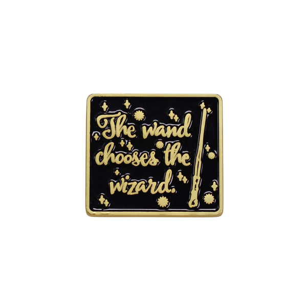 Harry Potter Pin Badge - Wand chooses the Wizard - Olleke | Disney and Harry Potter Merchandise shop