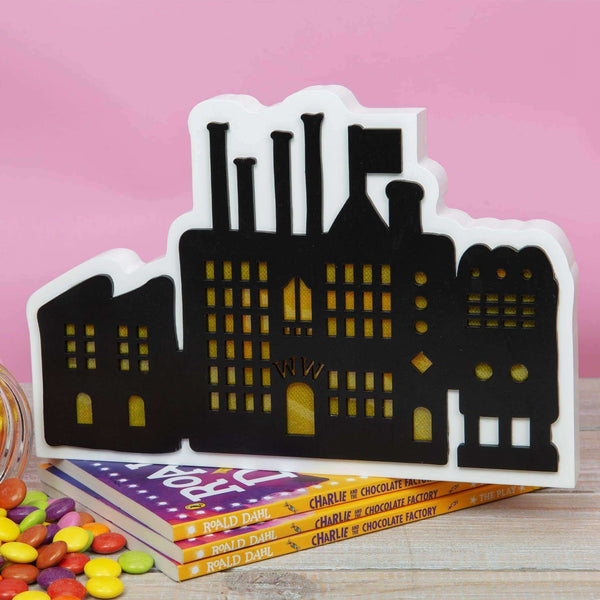 Charlie & The Chocolate Factory Light Up Plaque - Olleke | Disney and Harry Potter Merchandise shop