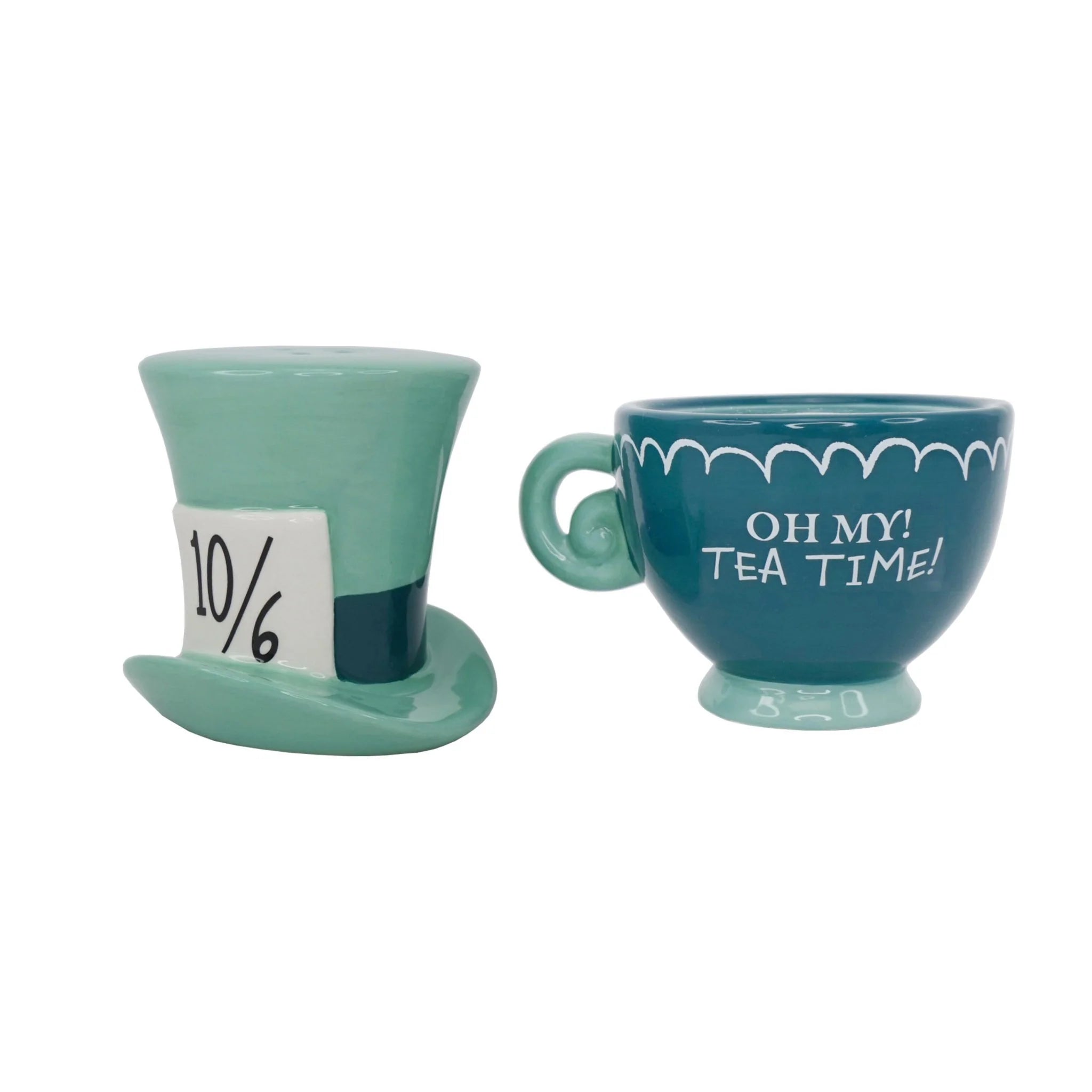 Alice in Wonderland Salt and Pepper Shakers