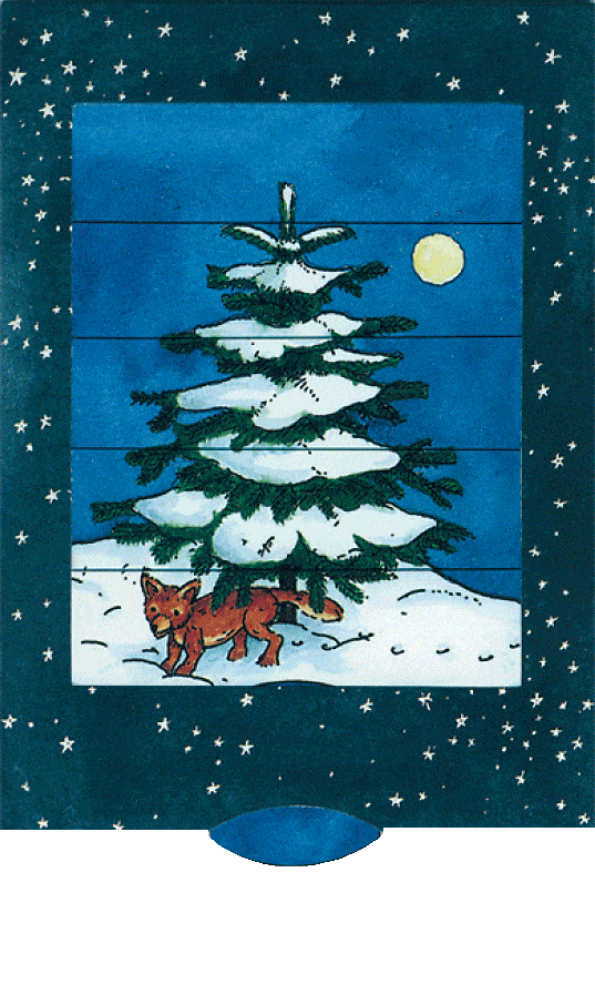 Christmas Tree slide card - Olleke | Disney and Harry Potter Merchandise shop