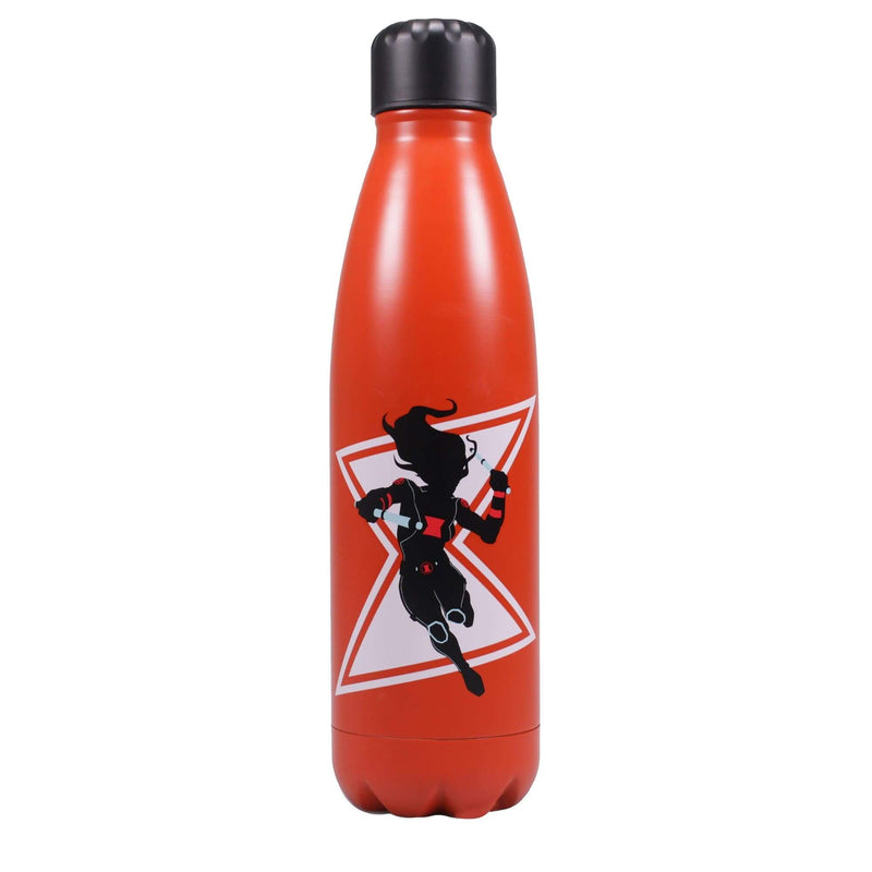 Marvel Black Widow Metal Water Bottle - Olleke | Disney and Harry Potter Merchandise shop