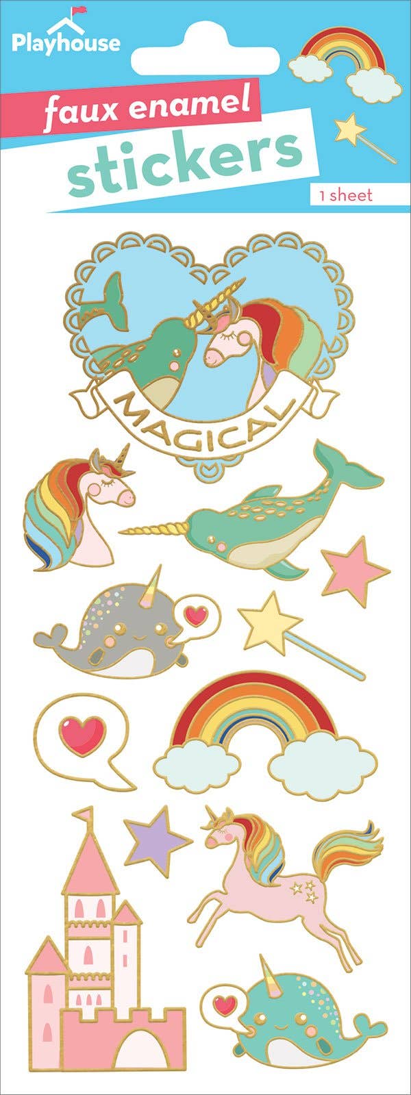 Magical Enamel Sticker