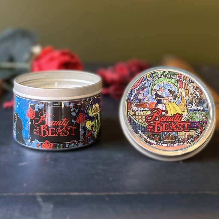 Beauty & The Beast natural perfumed candle