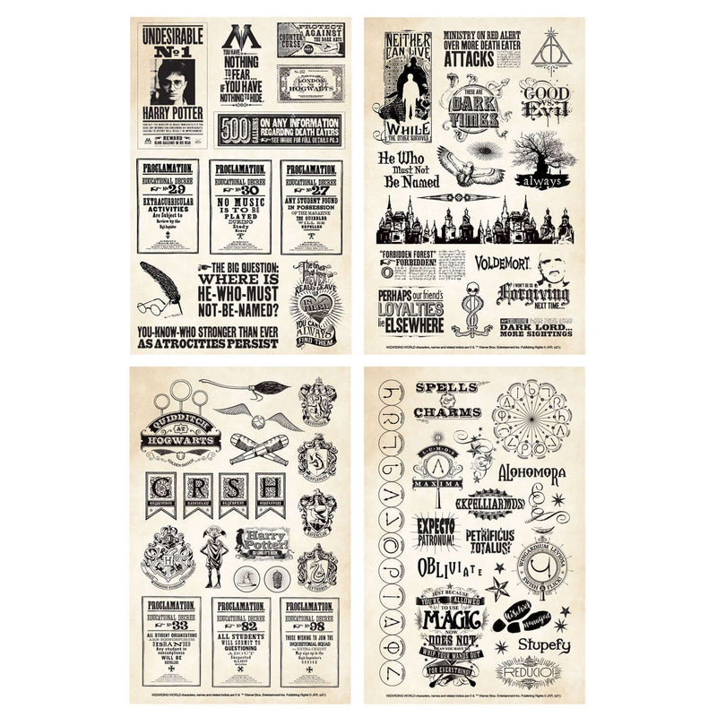 Harry Potter Papers & Proclamations Sticker Pack - Olleke Wizarding Shop Brugge London Maastricht
