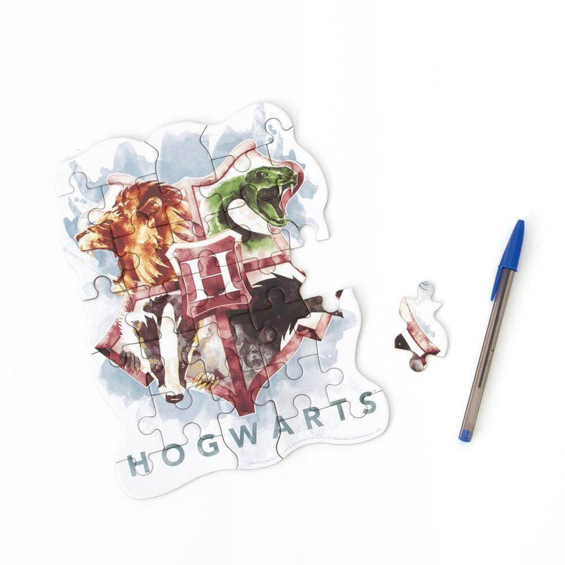 Harry Potter Hogwarts Crest Mini Puzzle - Olleke Wizarding Shop Amsterdam Brugge London Maastricht