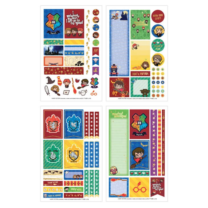 Harry Potter Chibi Weekly Planner Sticker Pack