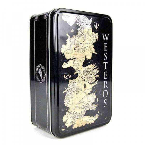 Game of Thrones Tin Lunch Box - Map - Olleke | Disney and Harry Potter Merchandise shop
