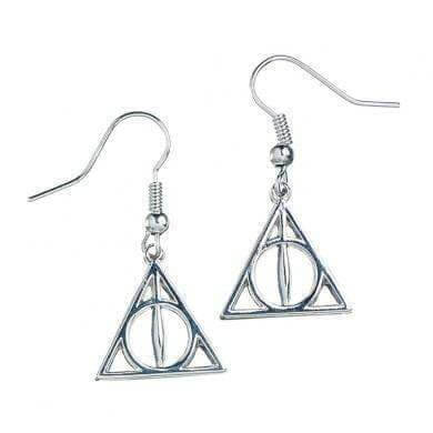 Harry Potter Deathly Hallows Earrings - Olleke | Disney and Harry Potter Merchandise shop