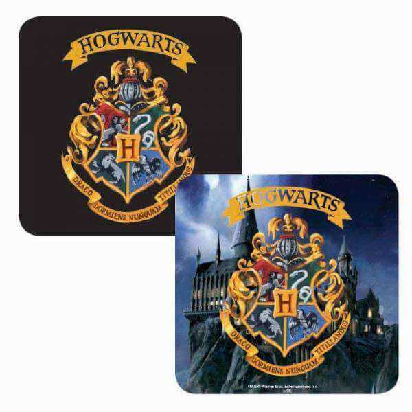 Harry Potter Lenticular Coaster - Hogwarts Crest - Olleke | Disney and Harry Potter Merchandise shop