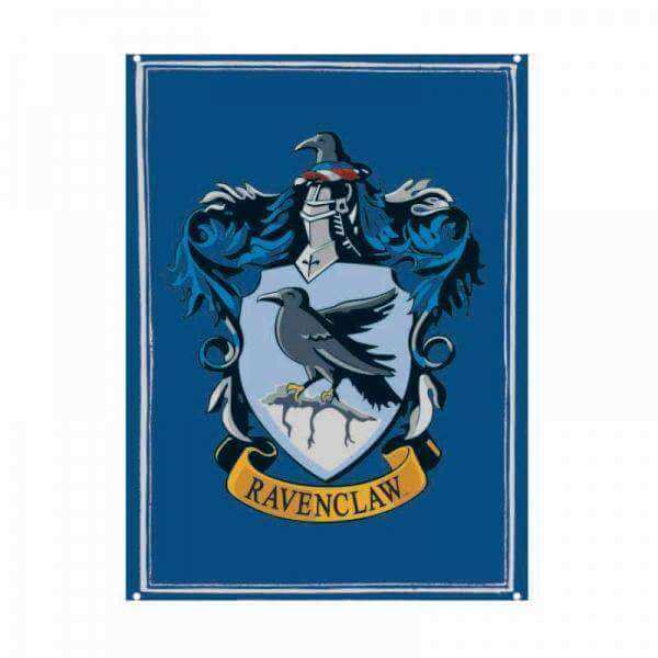 Harry Potter Small Tin Sign Ravenclaw Crest - Olleke | Disney and Harry Potter Merchandise shop