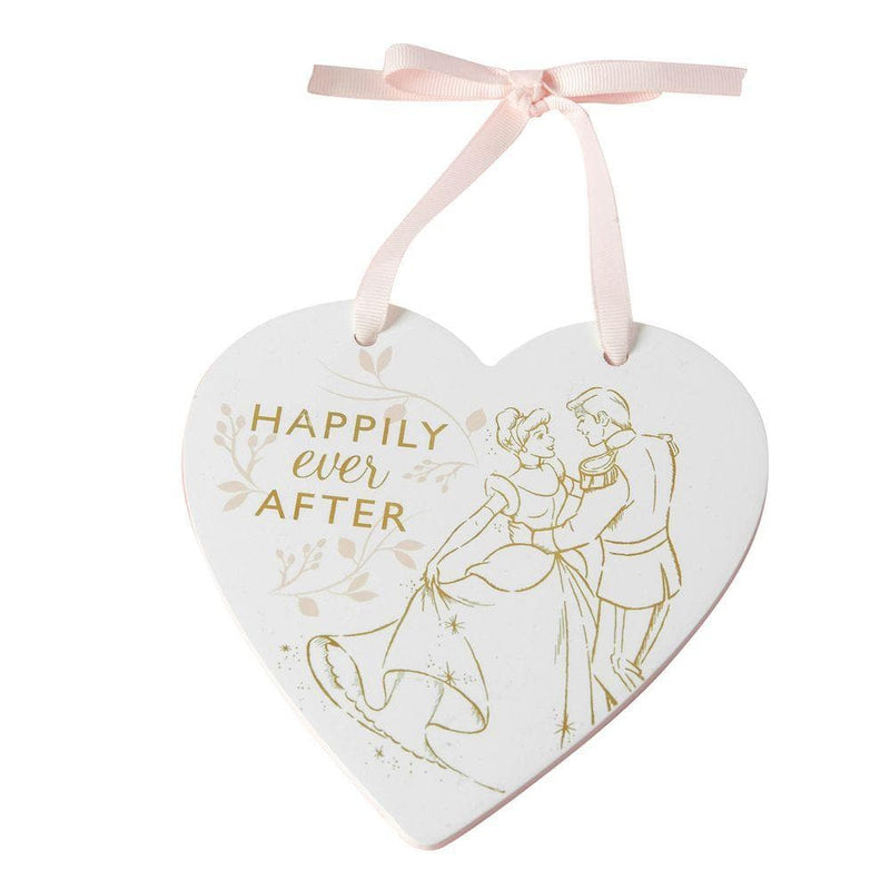Cinderella Happily Ever After Heart Plaque - Olleke | Disney and Harry Potter Merchandise shop
