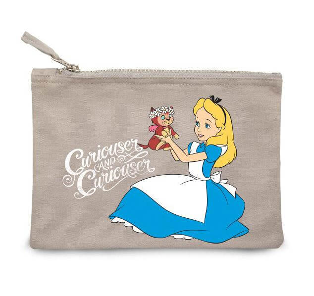 Disney Cosmetic Case Alice curiouser - Olleke | Disney and Harry Potter Merchandise shop