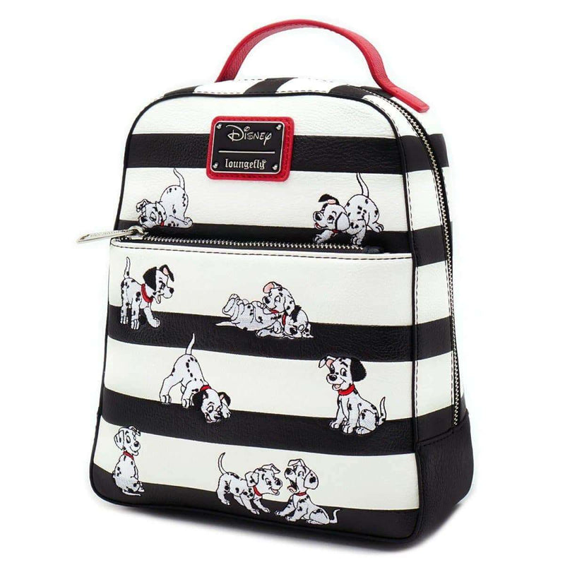 101 Dalmations Striped Mini Backpack by Loungefly - Olleke | Disney and Harry Potter Merchandise shop