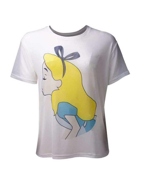 Alice in Wonderland Ladies T-Shirt Sublimation Mesh - Olleke | Disney and Harry Potter Merchandise shop