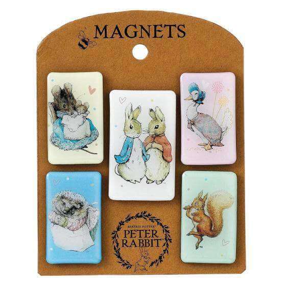 Beatrix Potter Characters Magnet Set - Olleke | Disney and Harry Potter Merchandise shop