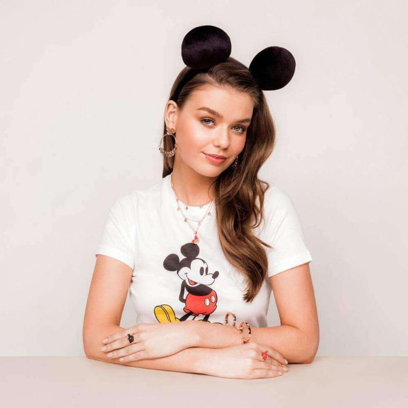 Disney Mickey Mouse Hoop Earrings - Olleke | Disney and Harry Potter Merchandise shop